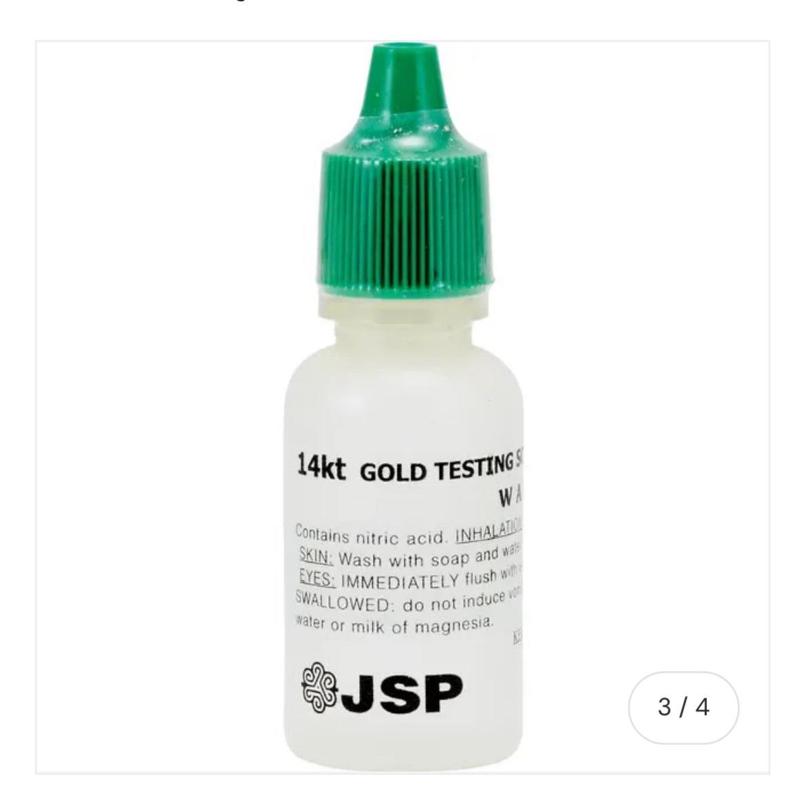 Gold Testing Acid 14kt